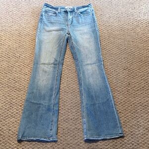 Zenana Outfitters Light Blue Flare Jeans